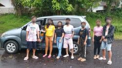 Mobil Melaju Ugal-Ugalan, Sopir dan 6 Penumpang Diduga Mabuk Lem Ditangkap Polisi