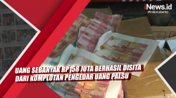Video Uang Sebanyak Rp158 Juta Berhasil Disita dari Komplotan Pengedar Uang Palsu