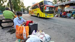 Bus AKAP Masih Sepi Penumpang