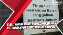 Video Viral Warga Badui Protes Wisatawan Kotori Kampung Adat dengan Sampah Plastik