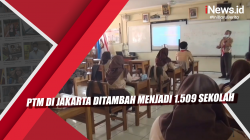 Video PTM di Jakarta Ditambah Menjadi 1.509 Sekolah