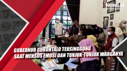 Video Gubernur Gorontalo Tersinggung saat Mensos Emosi dan Tunjuk-Tunjuk Warganya