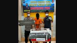 Pencuri AC di Jalan Mangkubumi Medan Ditangkap