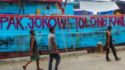 Mogok Kerja Protes PNBP Naik, Nelayan Tuliskan 
