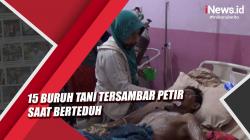 Video 15 Buruh Tani di Batu Bara Sumut Tersambar Petir saat Berteduh