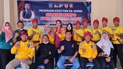 Kenakan Ikat Kepala Merah, Atlet Kempo NTB Terbang ke Papua