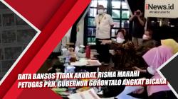 Data Bansos Tidak Akurat, Risma Marahi Petugas PKH, Gubernur Gorontalo Angkat Bicara