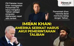 Infografis PM Pakistan Imran Khan Sebut AS Harus Akui Pemerintahan Taliban