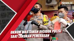 Oknum Wartawan Diciduk Polisi saat Lakukan Pemerasan