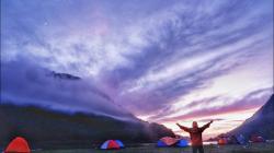 Berkemah di Dataran Tinggi Lembah Salimbongan Sulawesi Selatan
