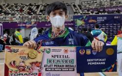  Fajar Abdul Rohman Sumbang Emas Pertama untuk Sumsel di PON 2021<