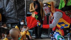 Potret Komunitas Badut Hibur Anak-Anak Penyintas Kanker