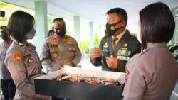 Polda Sulut Beri Kejutan kepada 3 Matra TNI di HUT ke-76 Tahun