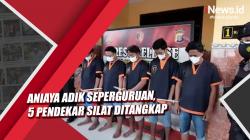 Video 5 Pendekar Silat Ditangkap usai Aniaya Adik Seperguruan di Kotawaringin Barat