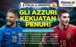Infografis Prediksi Laga UEFA Nations League Italia Vs Spanyol