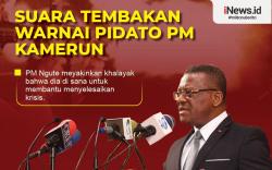Infografis Suara Tembakan Teror Acara Pidato PM Kamerun