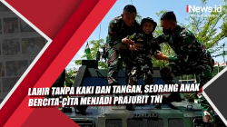 Video Lahir Tanpa Kaki dan Tangan, Seorang Anak Bercita-cita Menjadi Prajurit TNI