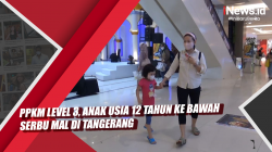 Video PPKM Level 3, Anak Usia 12 Tahun ke Bawah Serbu Mal di Tangerang