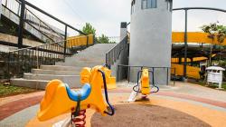 Melihat Taman Samin Neong Rampung Dibangun