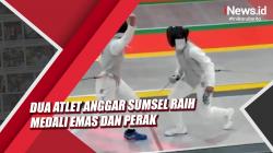 Video Dua Atlet Anggar Sumsel Raih Medali Emas dan Perak di PON Papua