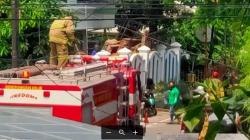 Rumah Terbakar di Bendungan Hilir, Api Berasal dari Puntung Rokok