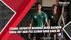 Video Tegang, Suporter Menduga Irfan Bachdim Bakal Out dari PSS Sleman Gara-Gara Ini