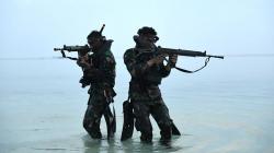 Gunakan Taktik Tempur Ratsus, Marinir TNI AL Hancurkan Instalasi Radar Musuh