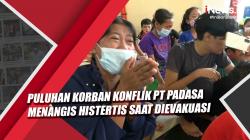 Video Puluhan Anak Korban Konflik PT Padasa di Pekanbaru Menangis Histertis saat Dievakuasi