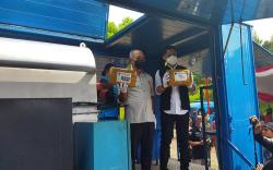 284 Kg Ganja Milik Kurir yang Diringkus di KBB Dimusnahkan 