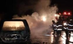 Nissan Xtrail Ludes Terbakar di Tol Semarang-Solo