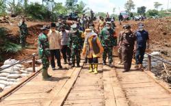 Tim Wasev Mabes TNI Pantau Proses TMMD di Musi Rawas<