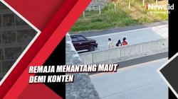 Video Remaja Menantang Maut Demi Konten di Jalan Tol Semarang-Solo