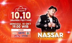 Oppa Nassar Siap Goyangkan Panggung Shopee 10.10 Brands Festival TV Show