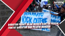 Video Bobotoh Padati Jalan Menuju Kantor Persib, Tuntut Direktur dan Pelatih Mundur
