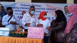 Rayakan HUT ke-7 di SLB, DPD Perindo Asahan Larut dalam Suasana Haru