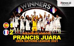 Infografis Prancis Juara UEFA Nations League usai Kalahkan Spanyol