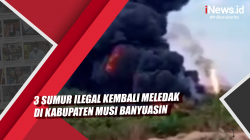 Video 3 Sumur Ilegal Kembali Meledak di Kabupaten Musi Banyuasin