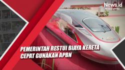 Video Pemerintah Restui Gunakan APBN untuk Biayai Kereta Cepat Jakarta-Bandung