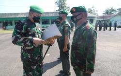 13 Prajurit Naik Pangkat dan Pindah Tugas, Ini Pesan Dandim 0406 Lubuklinggau <