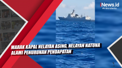 Video Marak Kapal Nelayan Asing, Nelayan Natuna Alami Penurunan Pendapatan