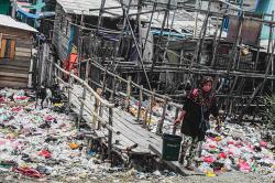 Potret Penduduk Miskin Ibu Kota