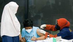 Hari Terakhir Sentra Vaksinasi MNC Peduli Dosis 2 dengan Vaksin Pfizer