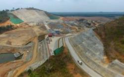 Belum Semua Lahan Dibebaskan, Progres Bendungan Tiga Dihaji di OKU Selatan Baru 26,4 Persen<
