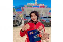 Ini Sosok Nadia Haq Umami Nur Cahyani, Pesilat Cantik sedang Hamil Raih Perunggu di PON Papua