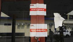 Kantor PJU Kabupaten Musi Banyuasin Disegel KPK