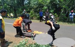 2 Motor Senggolan di Panenjoan Sukabumi, 1 Tewas 1 Kritis