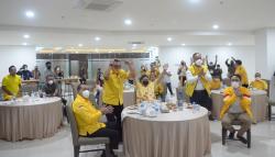 Golkar Nobar Final Piala Thomas Cup, Airlangga Doakan Timnas Indonesia Juara 