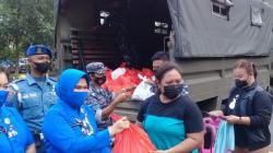 Lanal Tahuna Siapkan 200 Bingkisan untuk Warga yang Divaksinasi Covid-19<