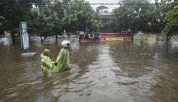 Kawasan Rawalumbu Bekasi Banjir akibat Drainase Buruk