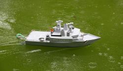 Penampakan Kapal Cepat Tak Berawak Buatan Mahasiswa ITS Surabaya